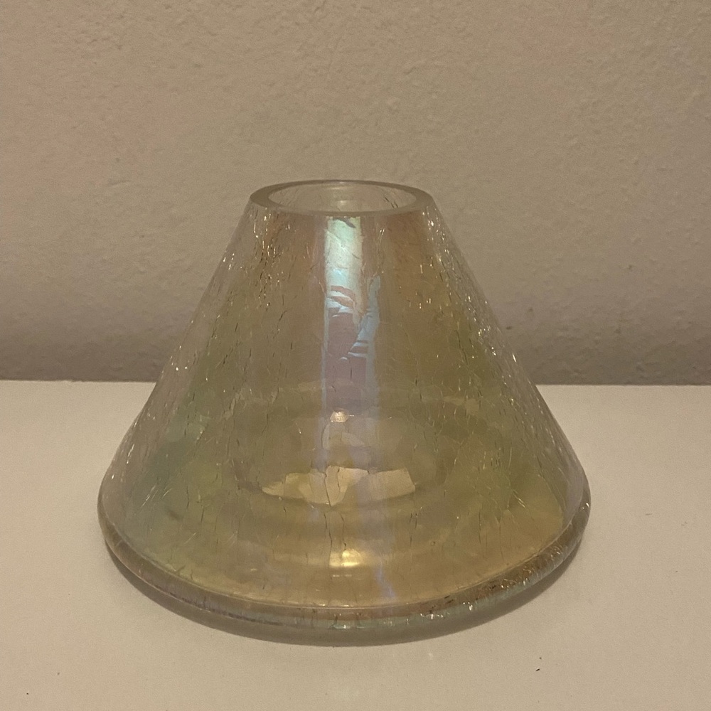 Iridescent Candle Topper